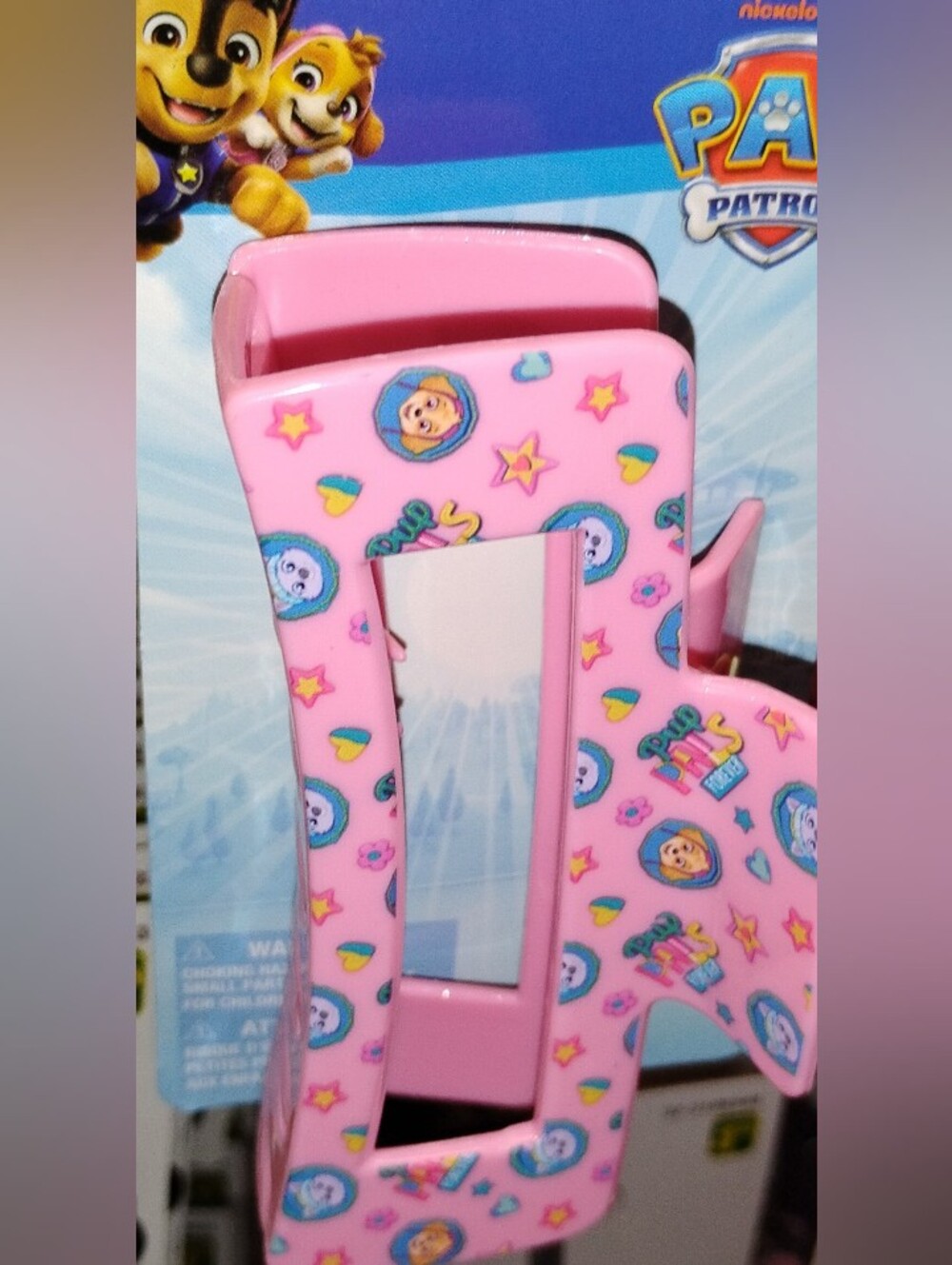 Paw Patrol Pink Printed Hair Clip